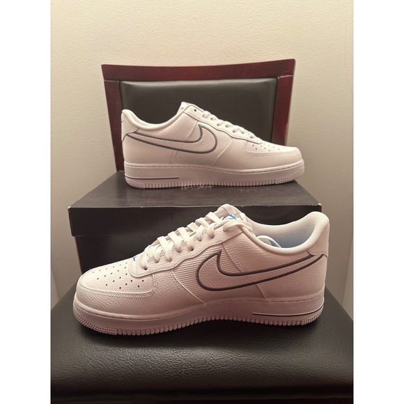 Nike Other - New Nike Air Force 1 07 White Cool Grey Mens Size 11.5 Shoes Sneakers